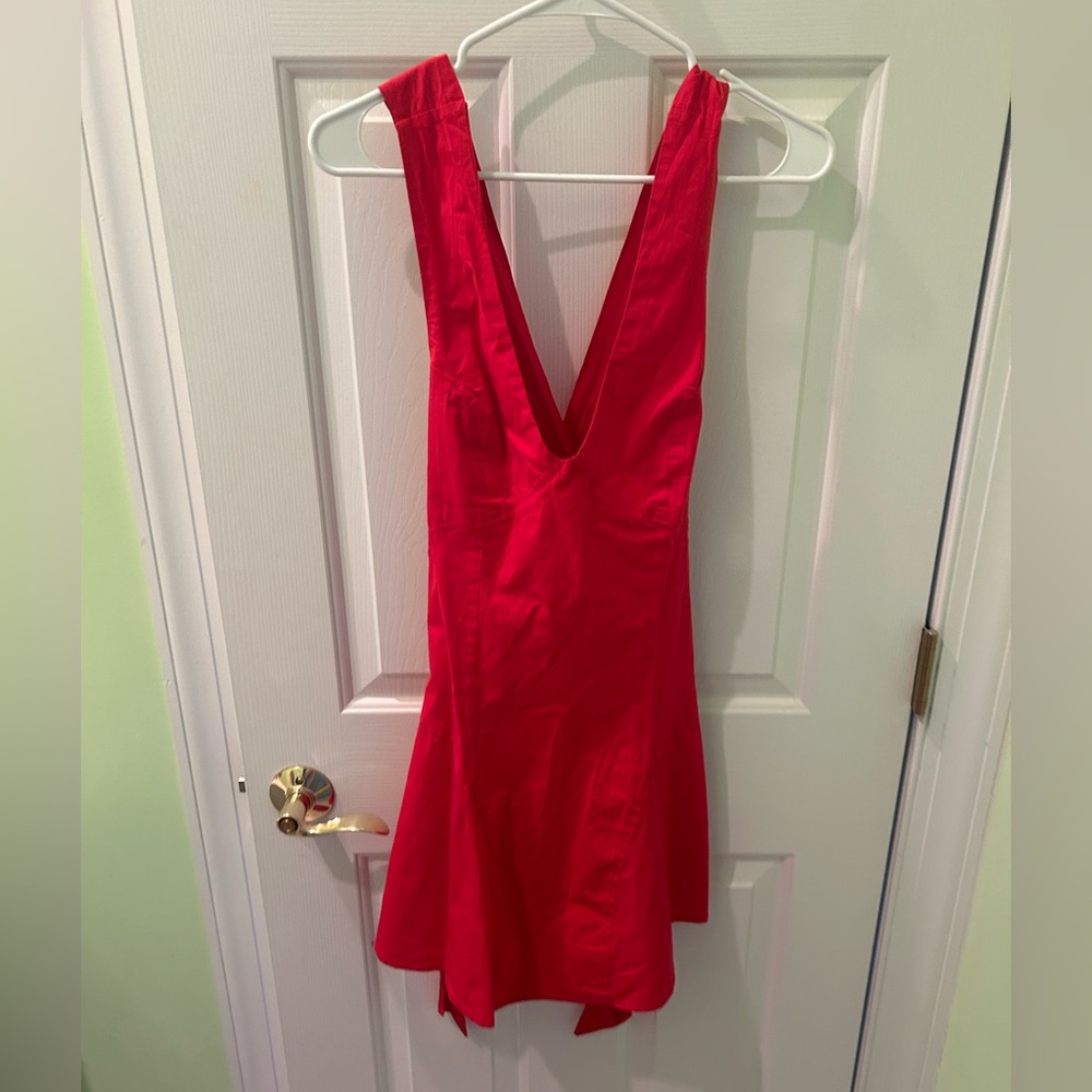 Free people cross back dress
